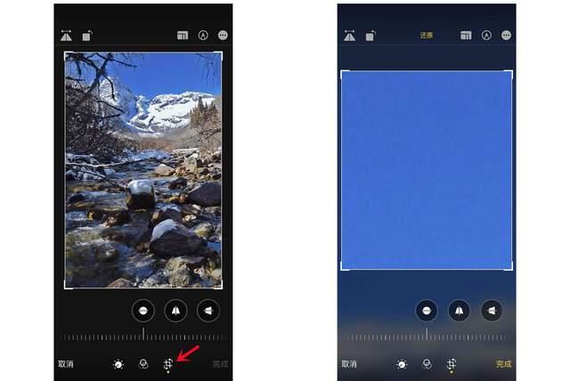 龙圩苹果手机维修分享iPhone手机如何使用裁剪功能隐藏照片 
