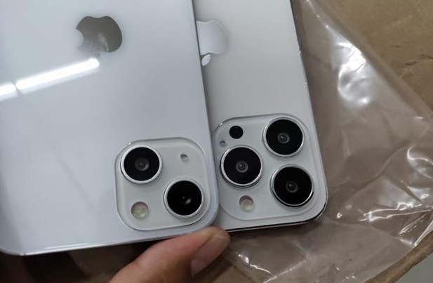 龙圩苹果手机维修分享iPhone 13‌机模长什么样 